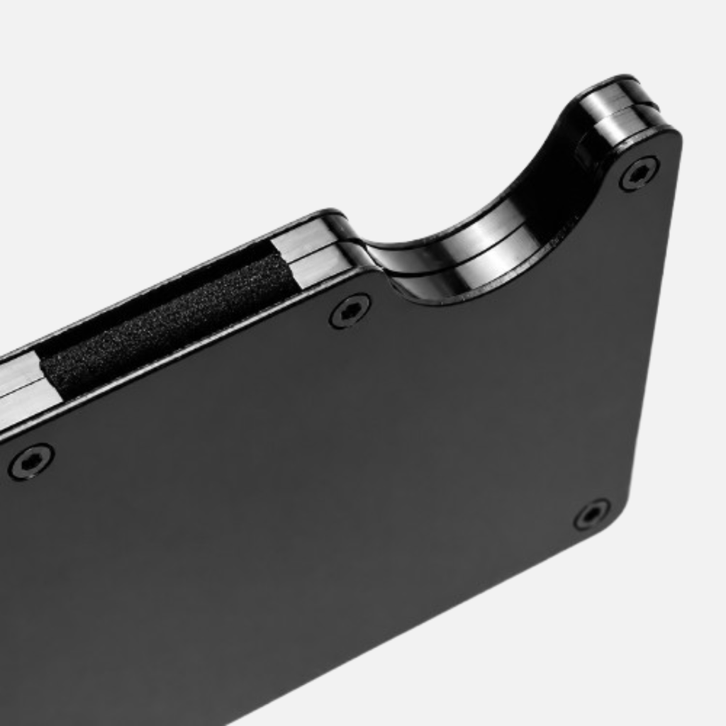 VAELT – Portafoglio Compatto in alluminio con Protezione RFID