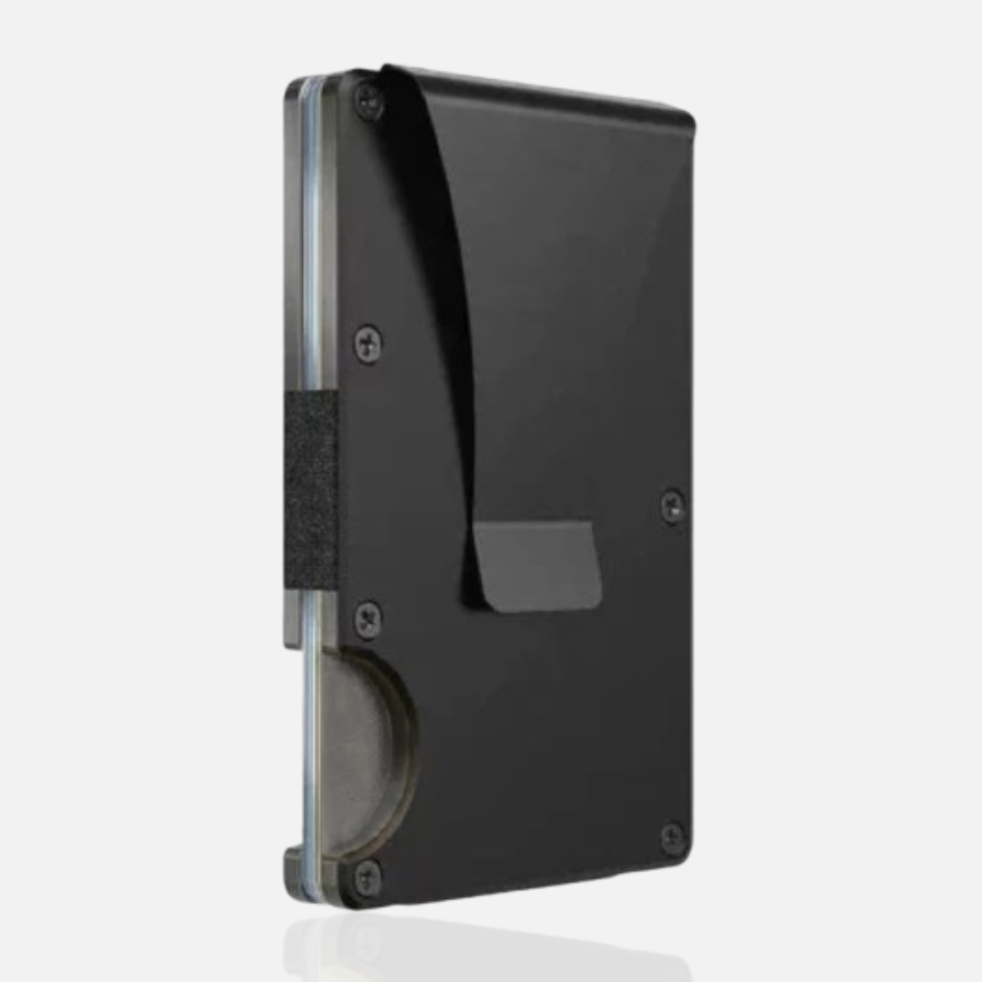 VAELT – Portafoglio Compatto in alluminio con Protezione RFID